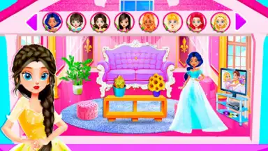 Capture d'écran de Princess Doll House Decoration 2
