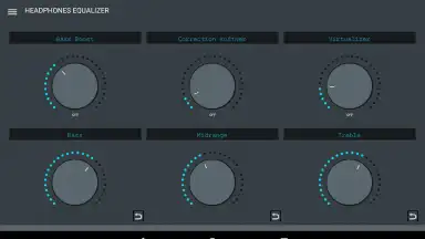 Capture d'écran de Headphones Equalizer 3