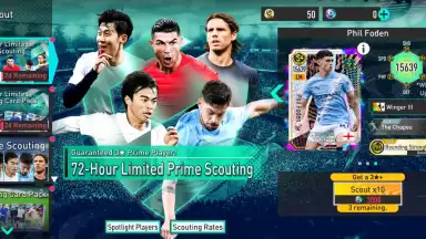 Capture d'écran de SEGA Football Club Champions 7