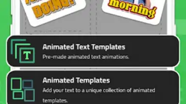 Capture d'écran de Animated Sticker Maker 5