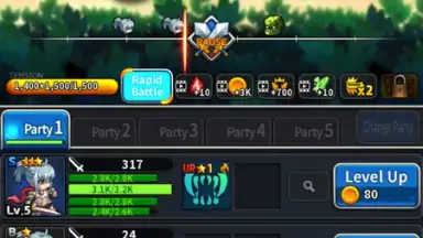 Capture d'écran de Idle Knights 5