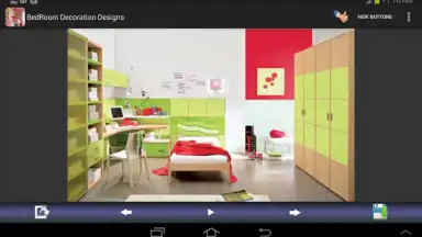 Capture d'écran de Bedroom Decoration Designs 6