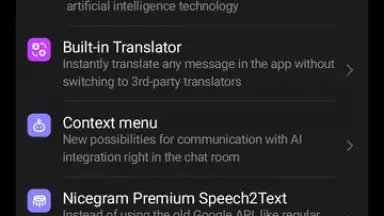 Capture d'écran de Nicegram: Web3 for Telegram X 14