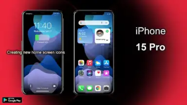 Capture d'écran de iOS Launcher: iPhone 15 Pro 1