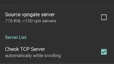 Capture d'écran de VPN Servers 6