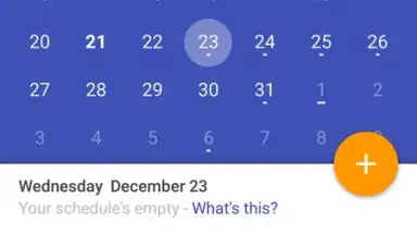Capture d'écran de Today Calendar 5
