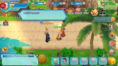 Capture d'écran de Dragon Ball: Fusion Fighter 3