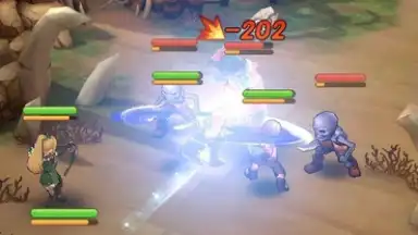 Capture d'écran de Luna Fighting 2