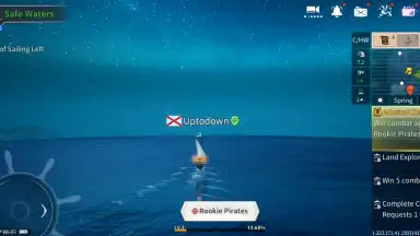 Capture d'écran de Uncharted Waters Origin 13