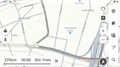 Capture d'écran de Yandex Maps 5