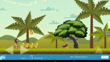 Capture d'écran de Jungle Mario 3