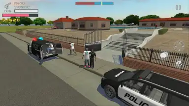 Capture d'écran de Police Cop Simulator. Gang War 6