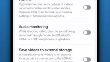 Capture d'écran de Camera Assistant 1