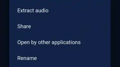 Capture d'écran de Audio Extractor 4