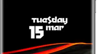 Capture d'écran de 70+ Time Widgets for KWGT 2