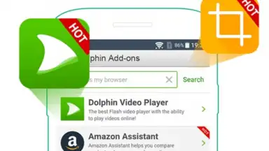 Capture d'écran de Dolphin Browser HD 3