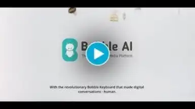 Capture d'écran de Bobble AI Keyboard 1