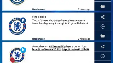 Capture d'écran de Chelsea FC Official Keyboard 2