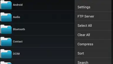 Capture d'écran de SD Card Manager 2