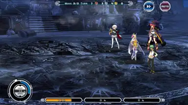 Capture d'écran de BLAZBLUE ALTERNATIVE DARKWAR 4