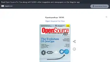 Capture d'écran de Open Source For You 11