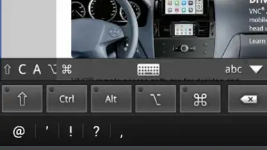 Capture d'écran de VNC Viewer 8