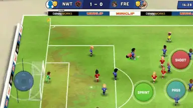 Capture d'écran de Mini Football 10