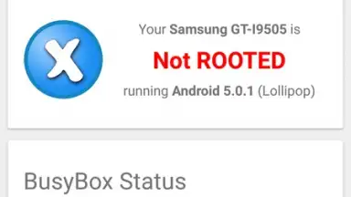 Capture d'écran de King Go Root Checker 3