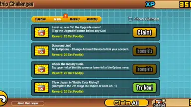 Capture d'écran de The Battle Cats 4