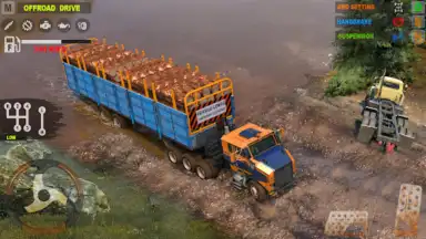 Capture d'écran de Offroad Mudrunner Games 3D 3