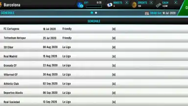 Capture d'écran de Soccer Manager 2021 12