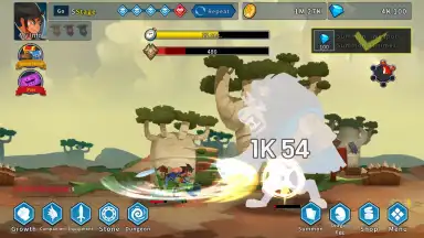 Capture d'écran de Dragon Knights Idle 1