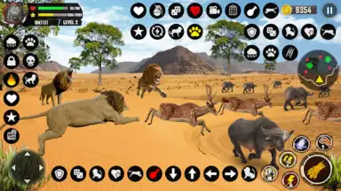 Capture d'écran de Lion Simulator Animal Games 3d 5
