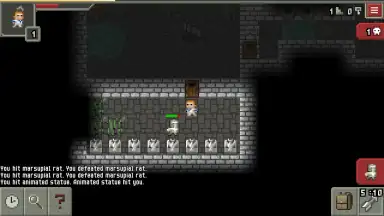 Capture d'écran de Pixel Dungeon ML 6