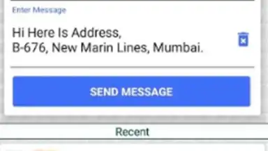 Capture d'écran de Direct Whats Message 1