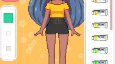 Capture d'écran de Momo's Dressup 2
