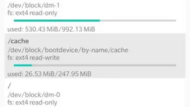 Capture d'écran de Device Info HW 2