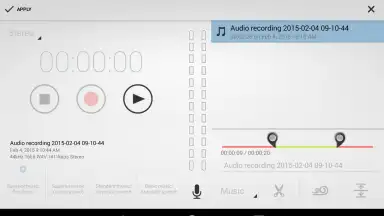 Capture d'écran de Audio Recorder 4