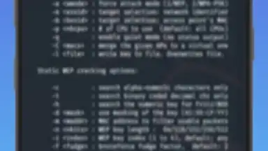Capture d'écran de AirCrack 1