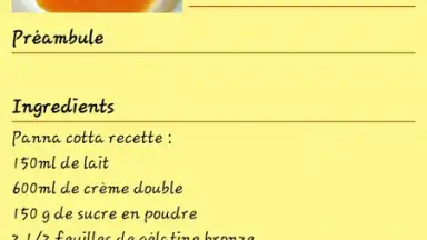 Capture d'écran de Recettes Dessert 3