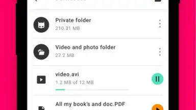 Capture d'écran de Aloha Browser 7