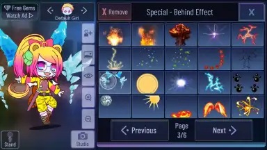 Capture d'écran de Gacha Club 9