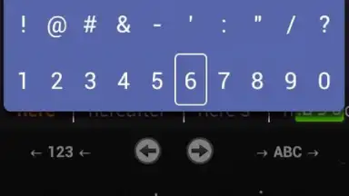 Capture d'écran de AnySoftKeyboard 6