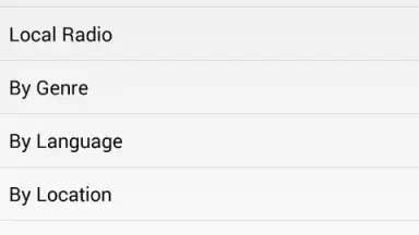 Capture d'écran de Online Radio 7