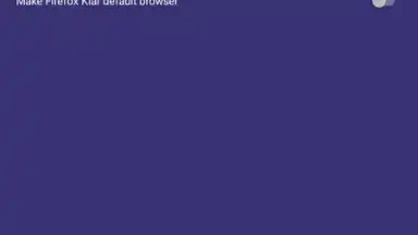 Capture d'écran de Firefox Klar 4