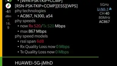 Capture d'écran de analiti - Speed & WiFi 4