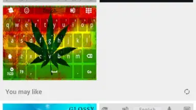 Capture d'écran de GO Keyboard Emoji Emoticons 6