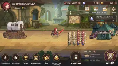 Capture d'écran de BattleLeague Heroes 9