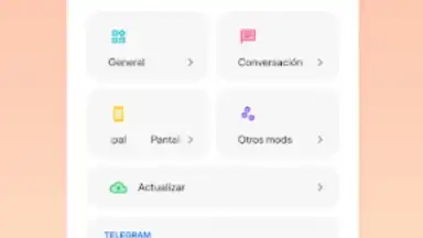 Capture d'écran de MDGram Messenger 1