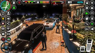 Capture d'écran de US Car Driving City Car Game 2